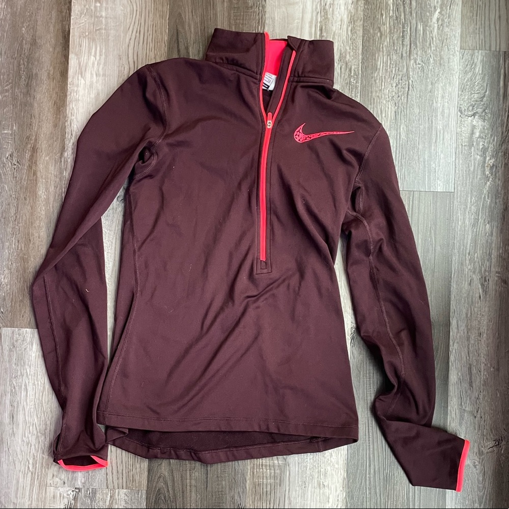 Nike dri fit quarter zip